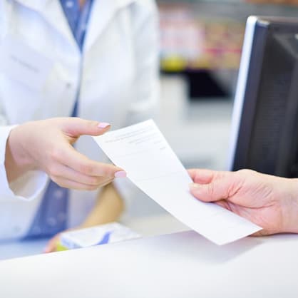 Prescription handoff